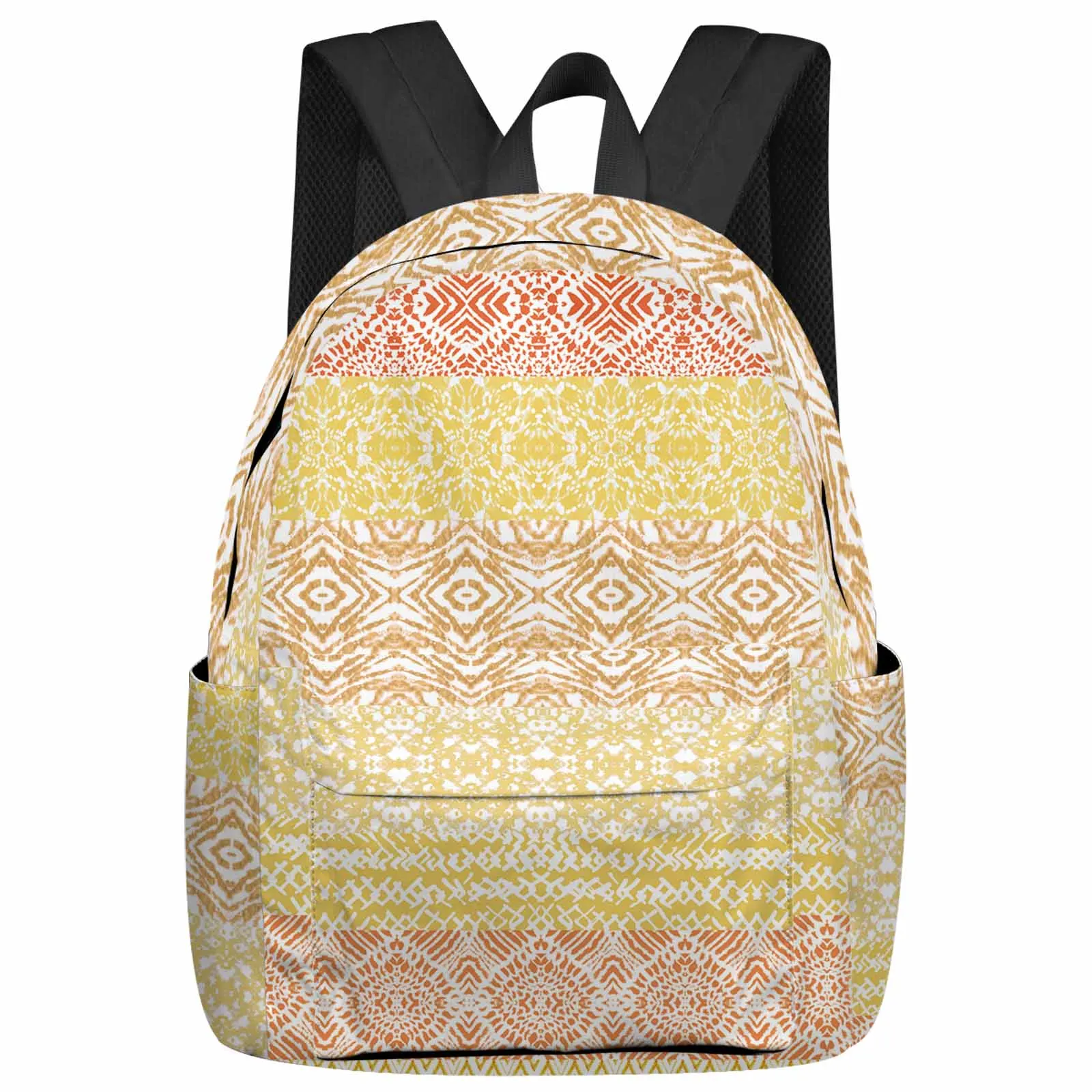 Bohemian Style Ethnic Style Wax Printing Backpack Teenagers Student School Bags Laptop Custom Backpack for Men Women Travel Bag