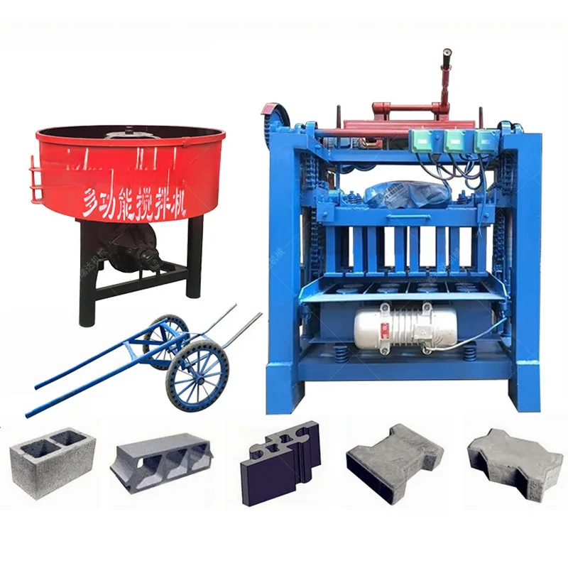 Two Phase Brick Making Machine Electric Small Cement Hollow Making Machine, Concrete Block Forming Equipment