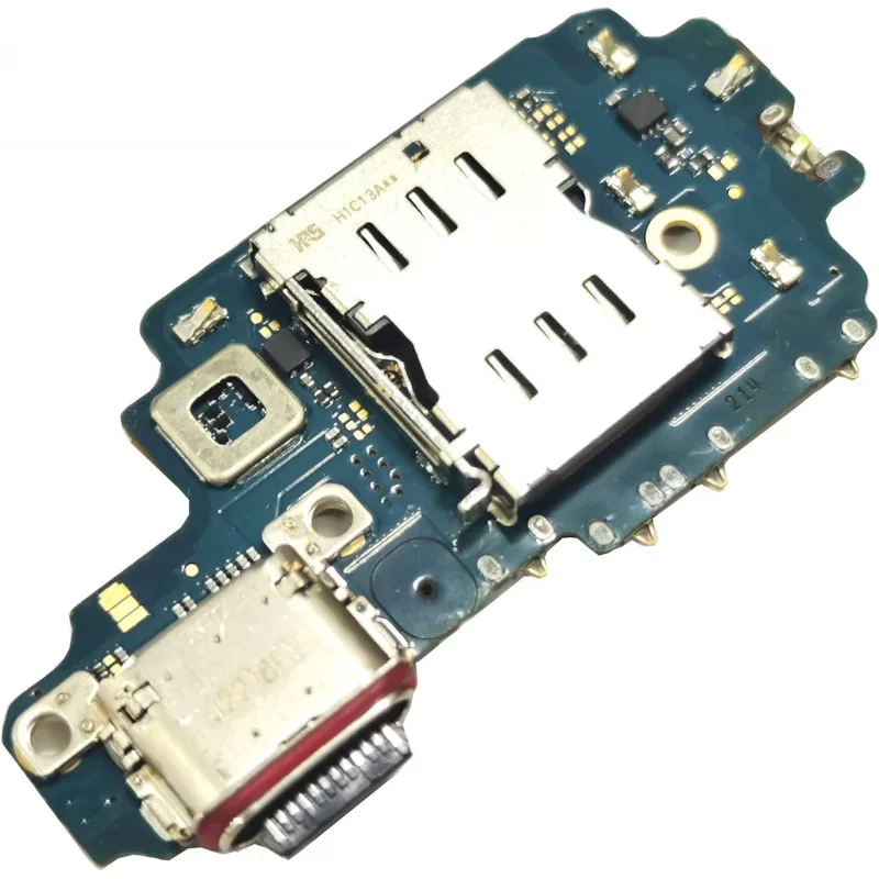 Porta de carregamento usb cabo flexível tipo c carregador doca placa conector para samsung s22 ultra 5g s908u1/s908u peça reparo
