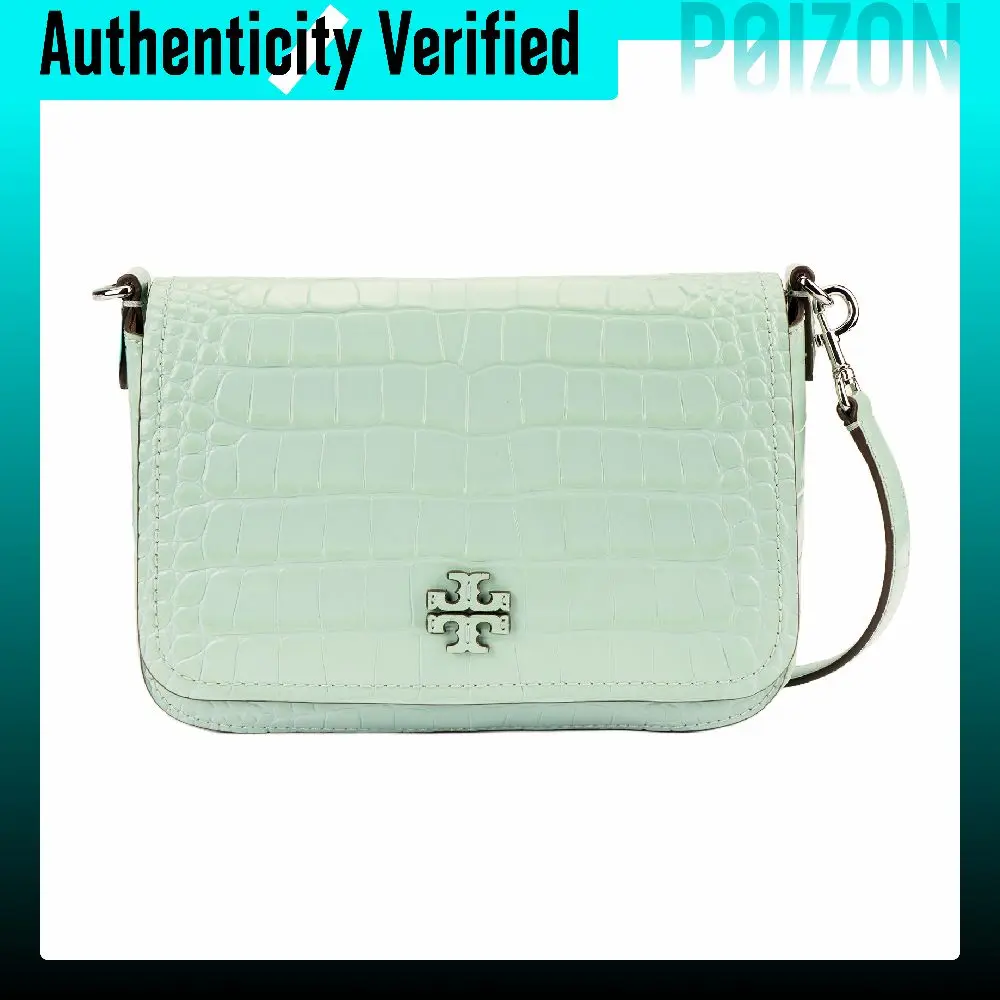TORY BURCH Thea Flap Design Crossbody Bags Women's Green 153465-315