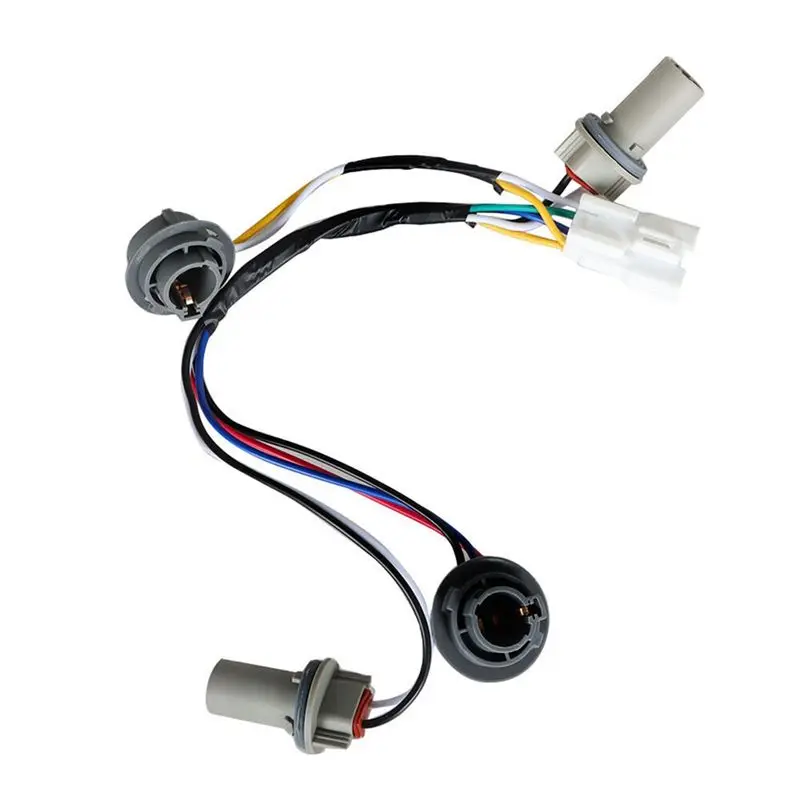 A30F-2PCS Car Rear Taillight Lamp Socket & Wiring Harness For Sonata 2011-2014 92450-3Q000