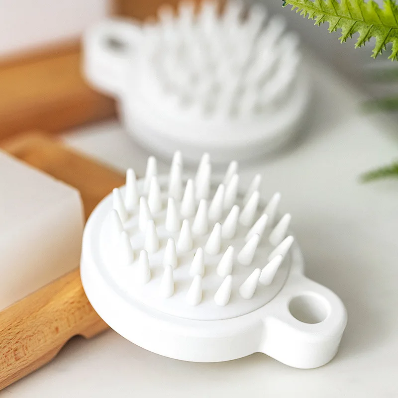 Head Massage Comb Head Body Scalp Massager Peine De Masaje Slicone Shampoo Hair Washing Combs Shower Brush Расческа Для Волос