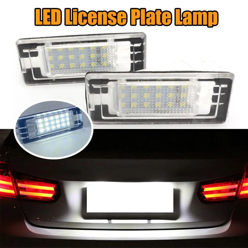 

2x светодиодные фонари подсветки номерного знака без ошибок для Dacia Duster MK1 MK2 Lodgy Laguna Fluence Captur Espace