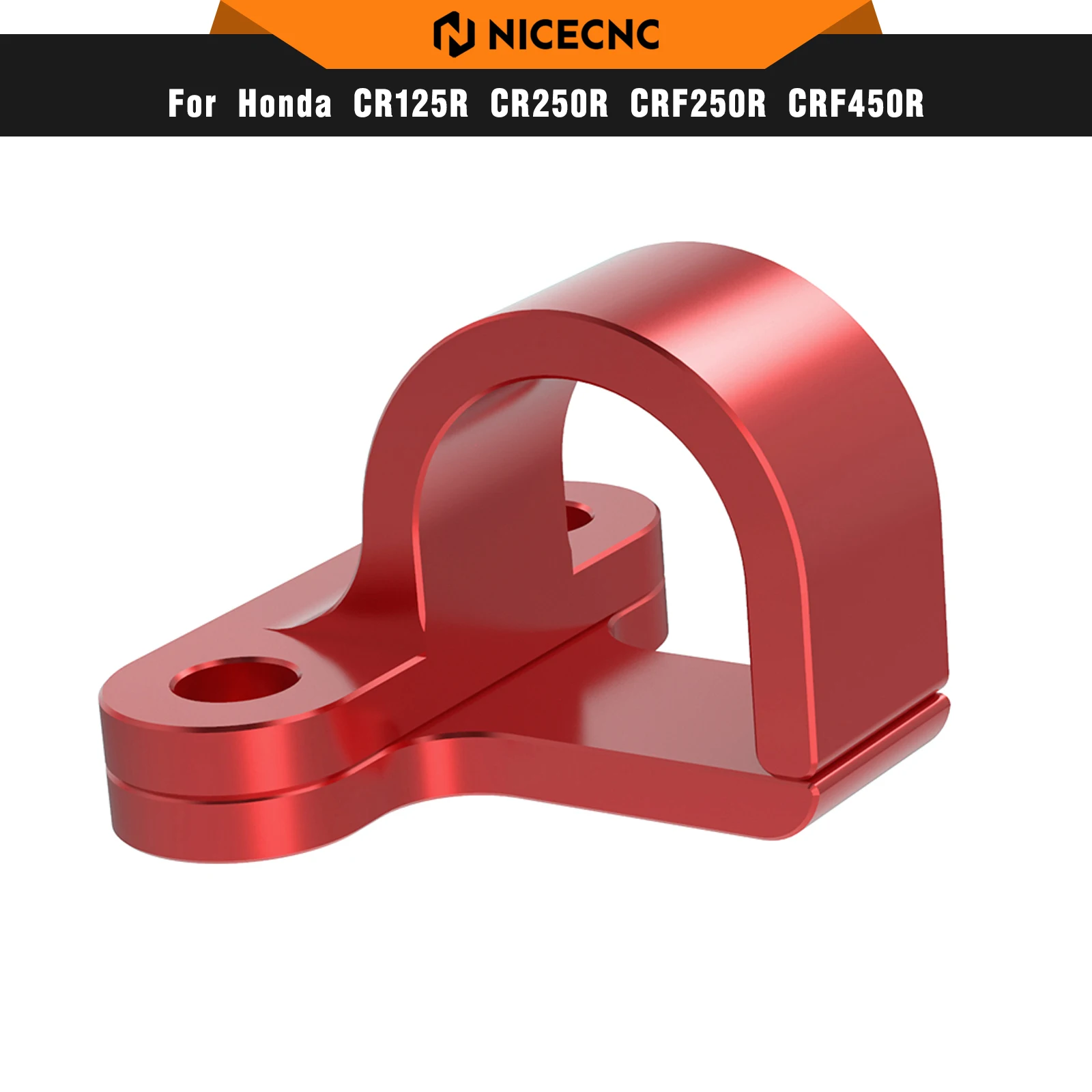 

NICECNC For Honda CRF 450R CRF 250R 2014-2022 Rear Brake Hose Guide For Honda CRF 250RX CRF 450L CRF 450RWE CRF 450X CRF 450RL