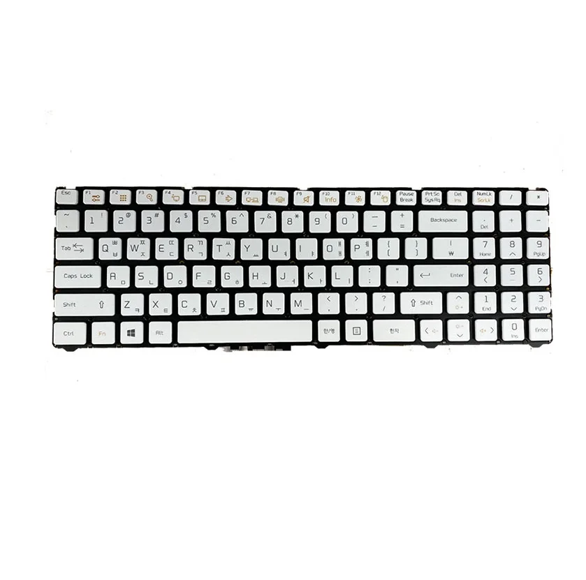 

New Korea White Laptop Keyboard For LG 15UB470 No Backlit