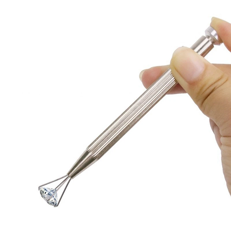 4 Claws Beads Holder Pick-Up Tool Tweezer Catcher Grabber High Precision Body Piercing Tool