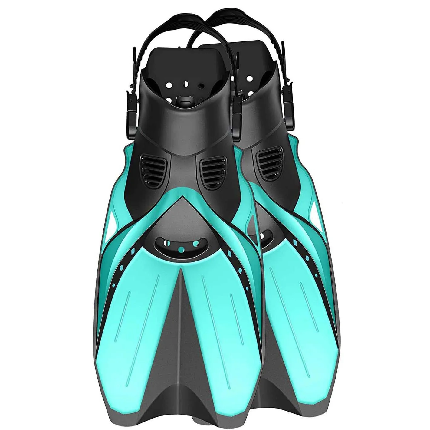 Manufacturer wholesale adult fins shoelaces adjustable diving swimming diving frog shoes mermaid