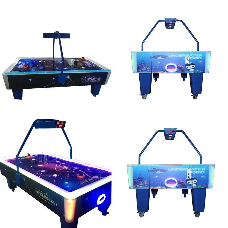 Commercial Coin Operated Air Hockey Table Game Console Hot Selling Arcade Machine for Home Entertainment Center