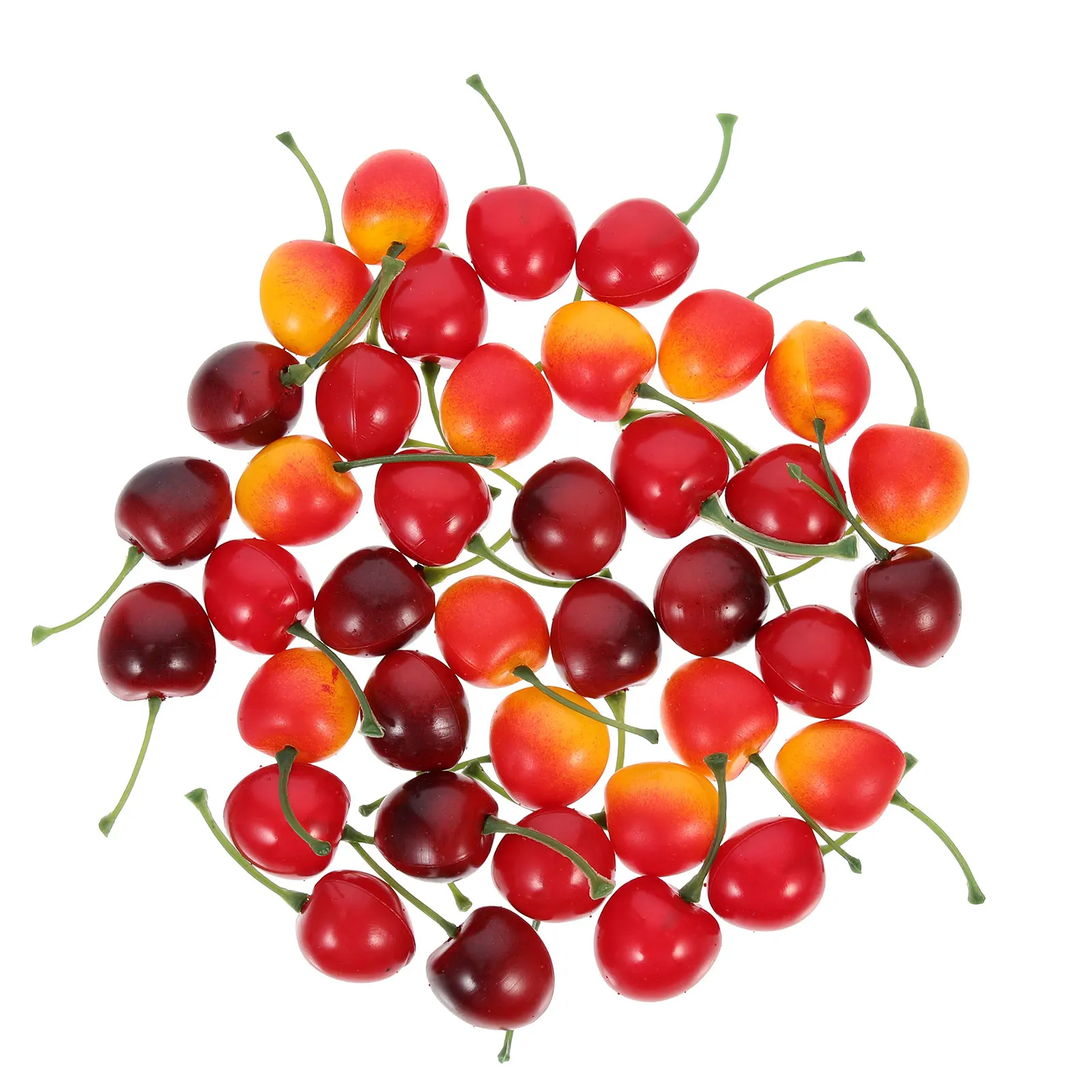 

Artificial Cherry Blossom Branches Faux Fruits Decorative naments for Photo Studio Home Decoration Premium Plastic Realistic