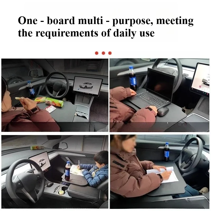 

For Tesla Mode 3/Y 2025 Special Car Table Version Modified Notebook Office Folding Table Accesorios Para Auto Modification Tools
