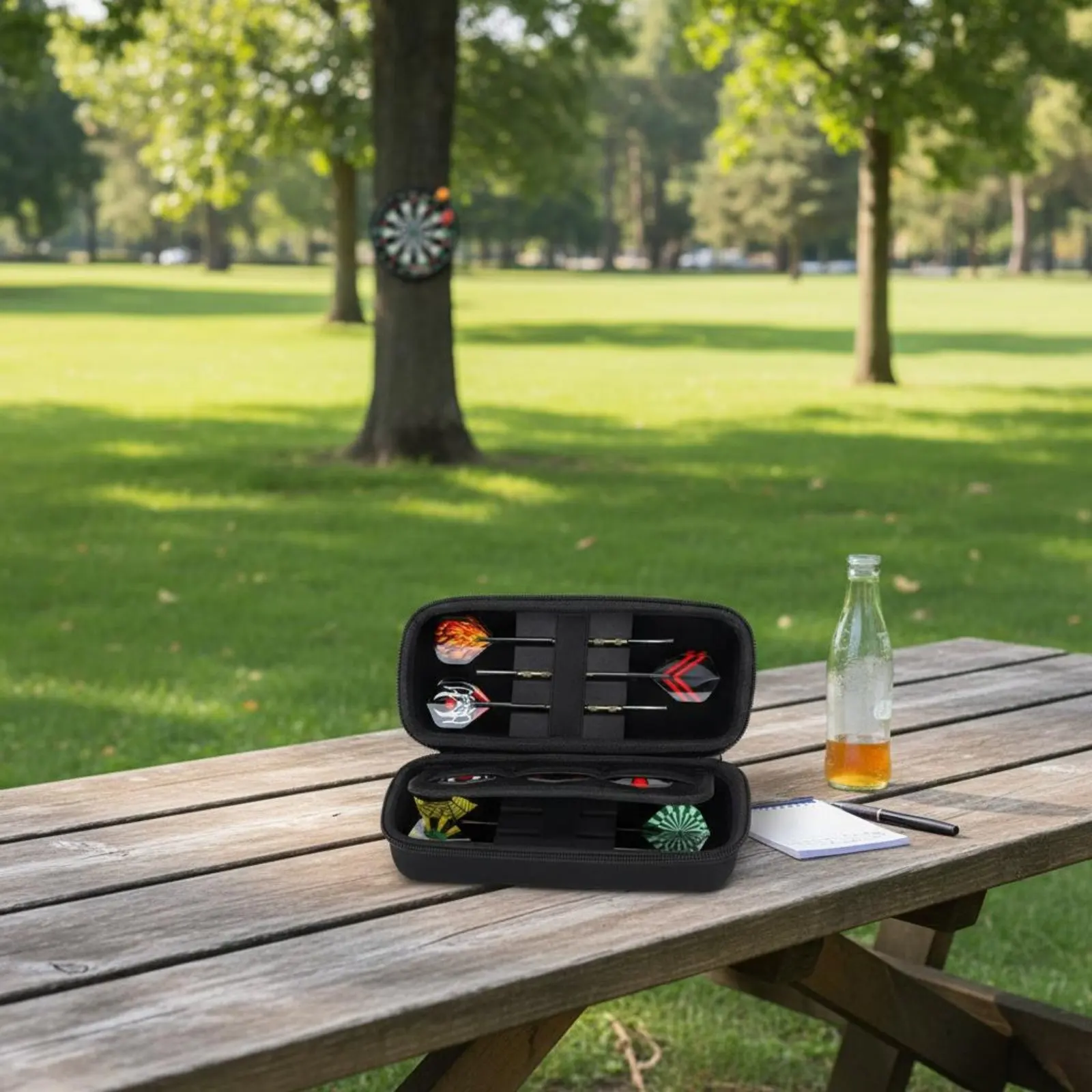 Synthetic Foam Target Pin Case Multifunctional Portable Target Pin Storage Box Sports Accessory Shockproof Crushproof