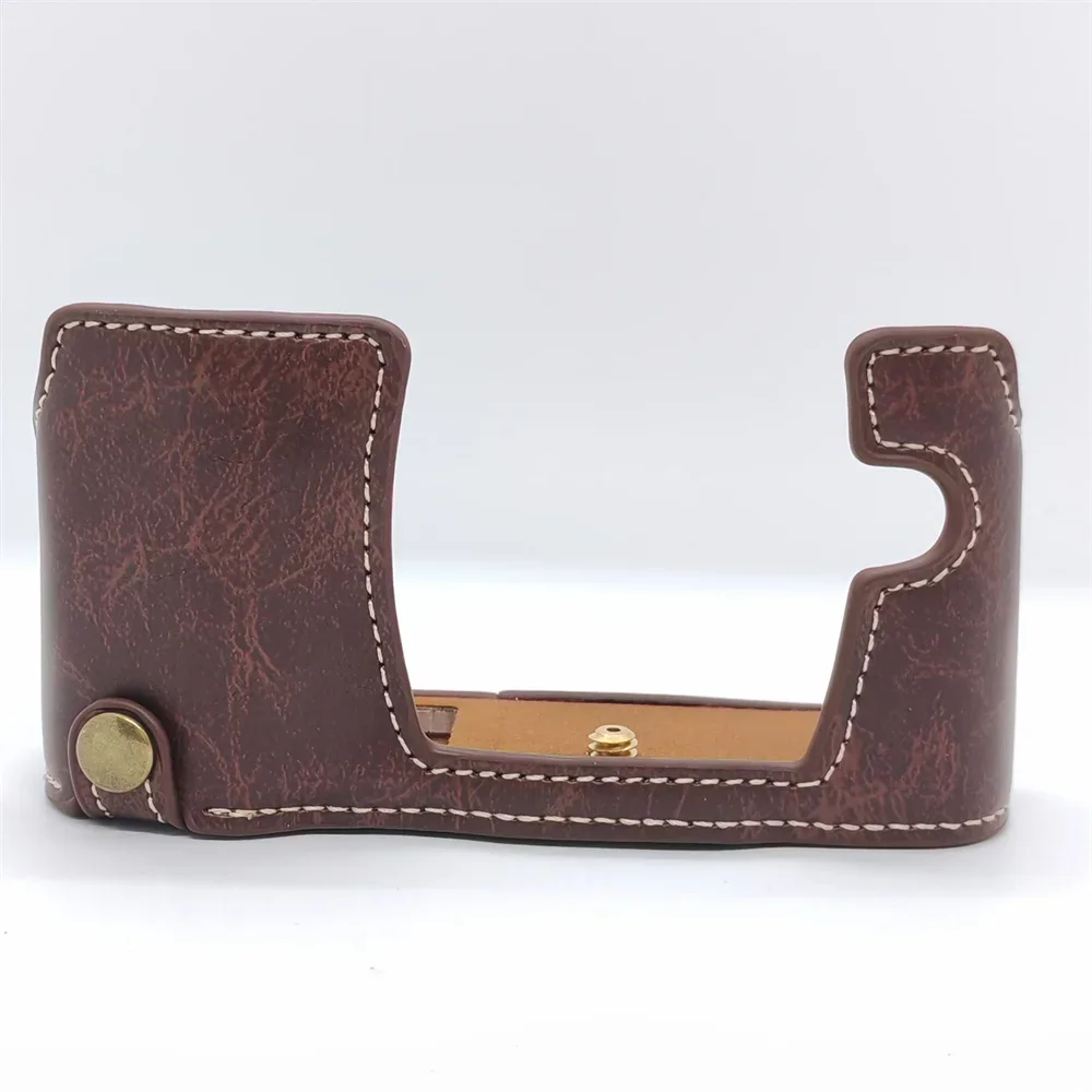 Case for Olympus OM-D E-M10 EM10 (Mark I) Base Cover Battery Opening Shell PU Leather Camera  Half Body