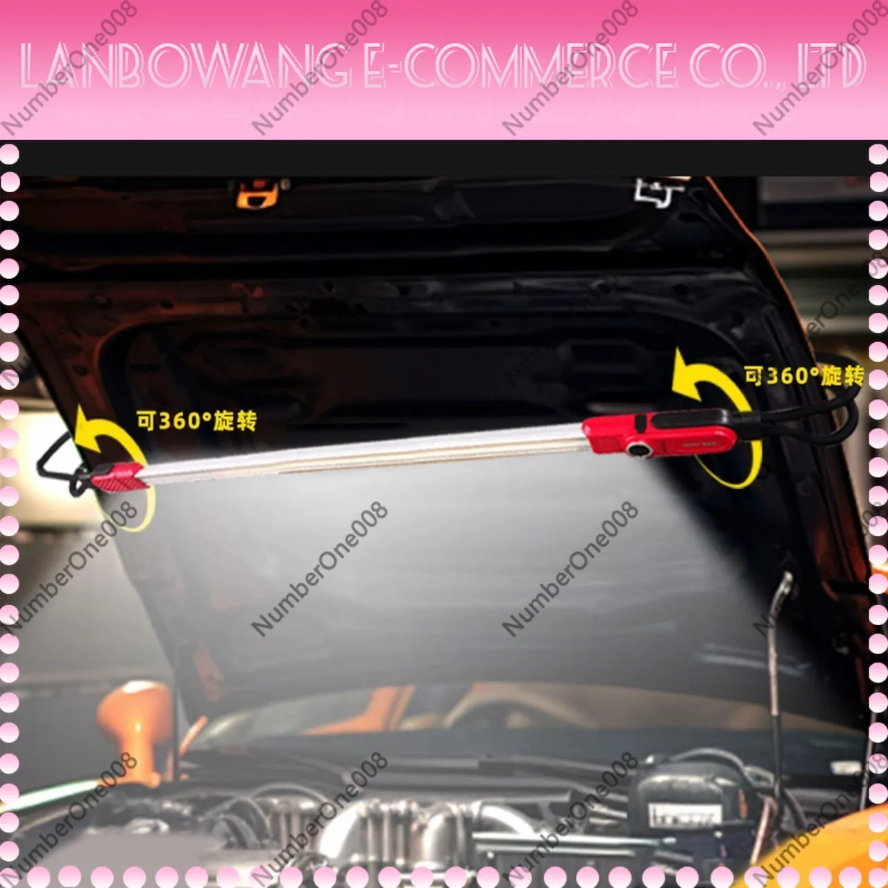 Under Hood LED Work Light Auto Repair Engine Bay Inspection Lamp Car Mechanic Lighting Tool