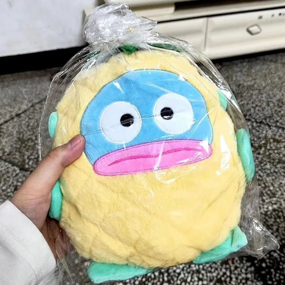 Nuovi modelli Kawaii Anime ananas Hangyodon peluche bambola cartone animato carino ornamenti giocattolo per bambini alto valore viso regalo di