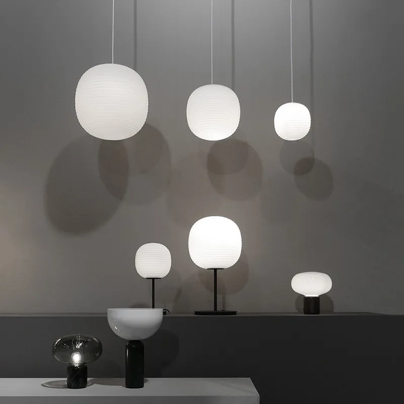 Italy Glass Pendant Lamp Chandelier Ceiling Hanging Light Table Desk Light