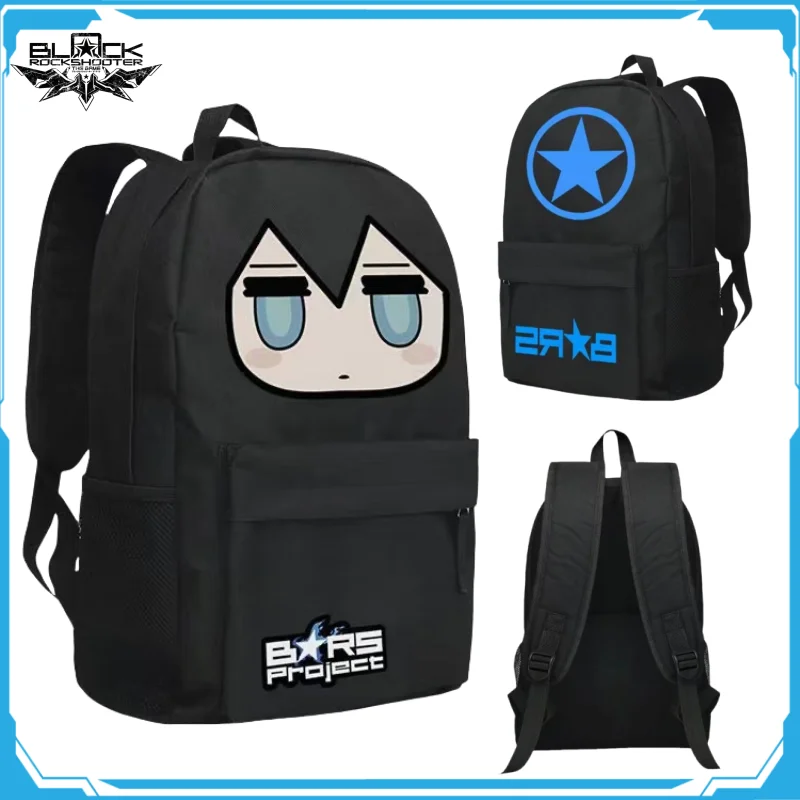 BLACK ROCK SHOOTER Schoolbag Student Backpacks Children's Knapsack Travel Mountaineering Sports Package Boys Holiday Gifts