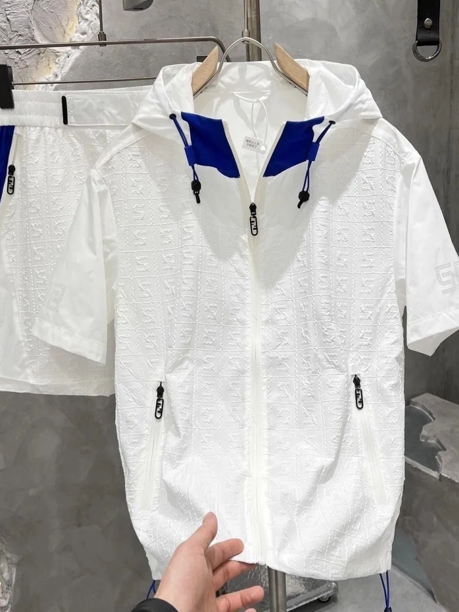 

plus Size 300 Pou Color Blo Loose Slimming Hoodie ort Sve Set Summer Top Bot Two Piece Set Faionable Casual Wear