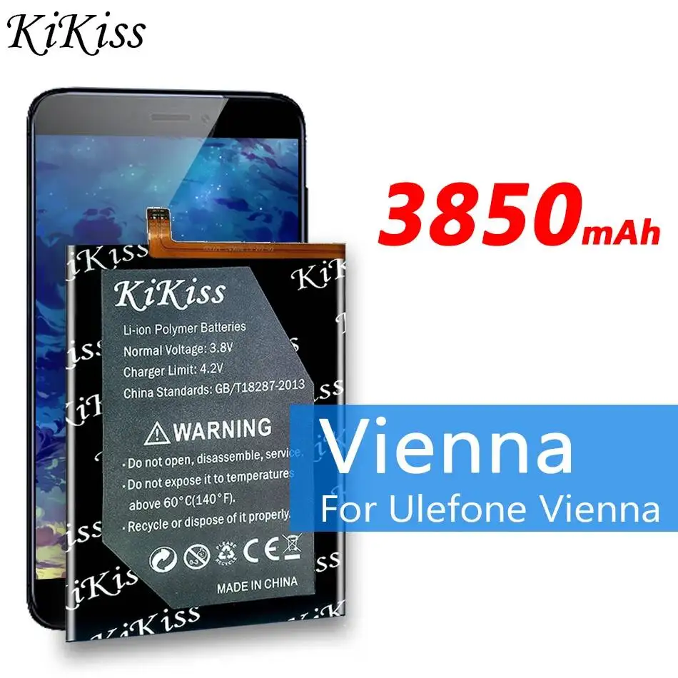 

Аккумулятор для мобильного телефона Ulefone Vienna, 3850 мАч, высокая совместимость, экологически чистый.