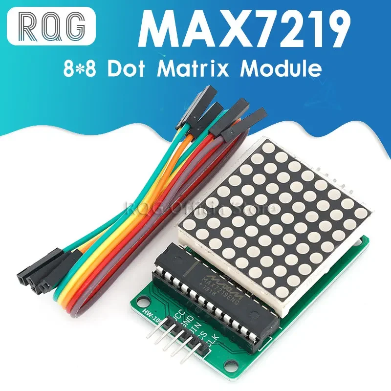 MAX7219 8*8 dot matrix module microcontroller module display module MCU LED Display Control Module For Arduino 5V