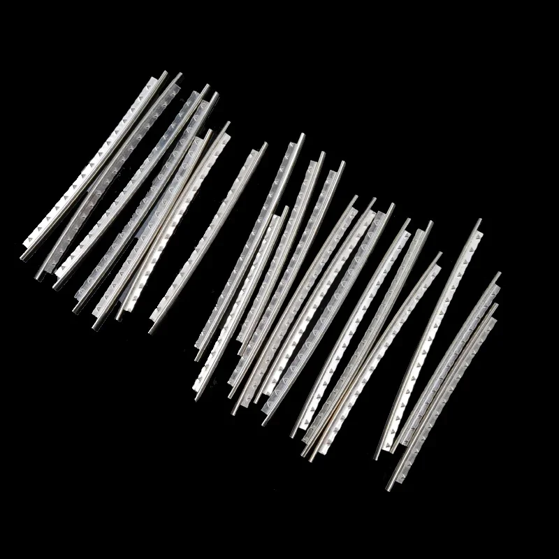 Brass Classical Guitar Frets Guitar Fret Wire Set Width 2.0-2.2mm Silver Classical Guitrra Acoustic Guitar Accessories