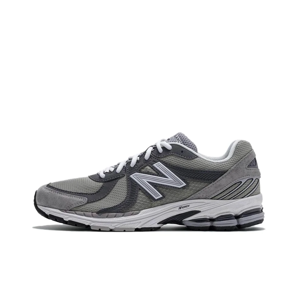 Comme Des Garons HOMME x New Balance 860 V2 Comfortable Low top Rubber Running Shoes Men's White Gray