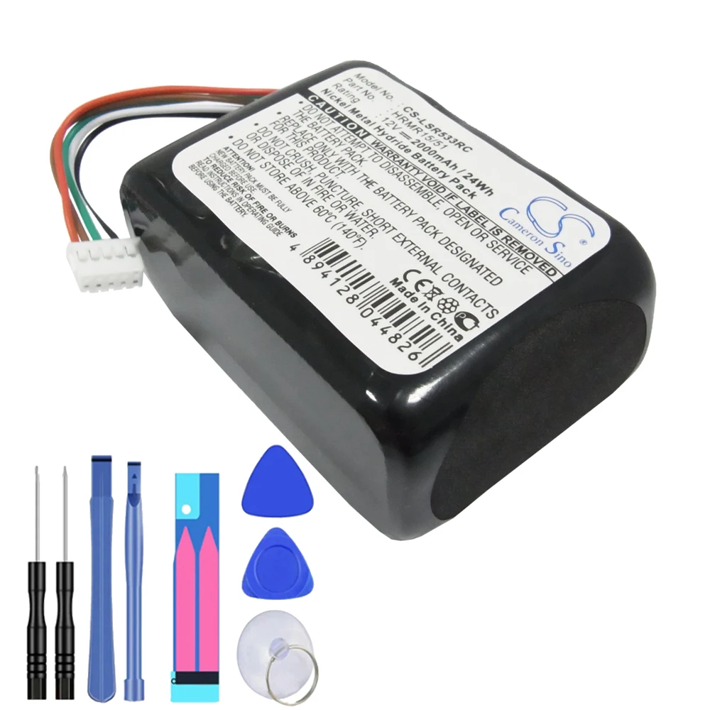 

Аккумулятор 2000 мАч с дистанционным управлением для Logitech 533-000050 HRMR15/51 NT210AAHCB10YMXZ, модель XR0001