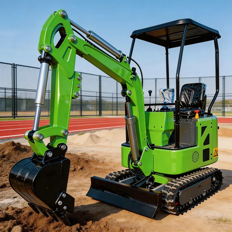 

0.8Ton Mini Excavator With Attachments Construction Equipment For Garten Retroexcavadoras Fast Delivery China
