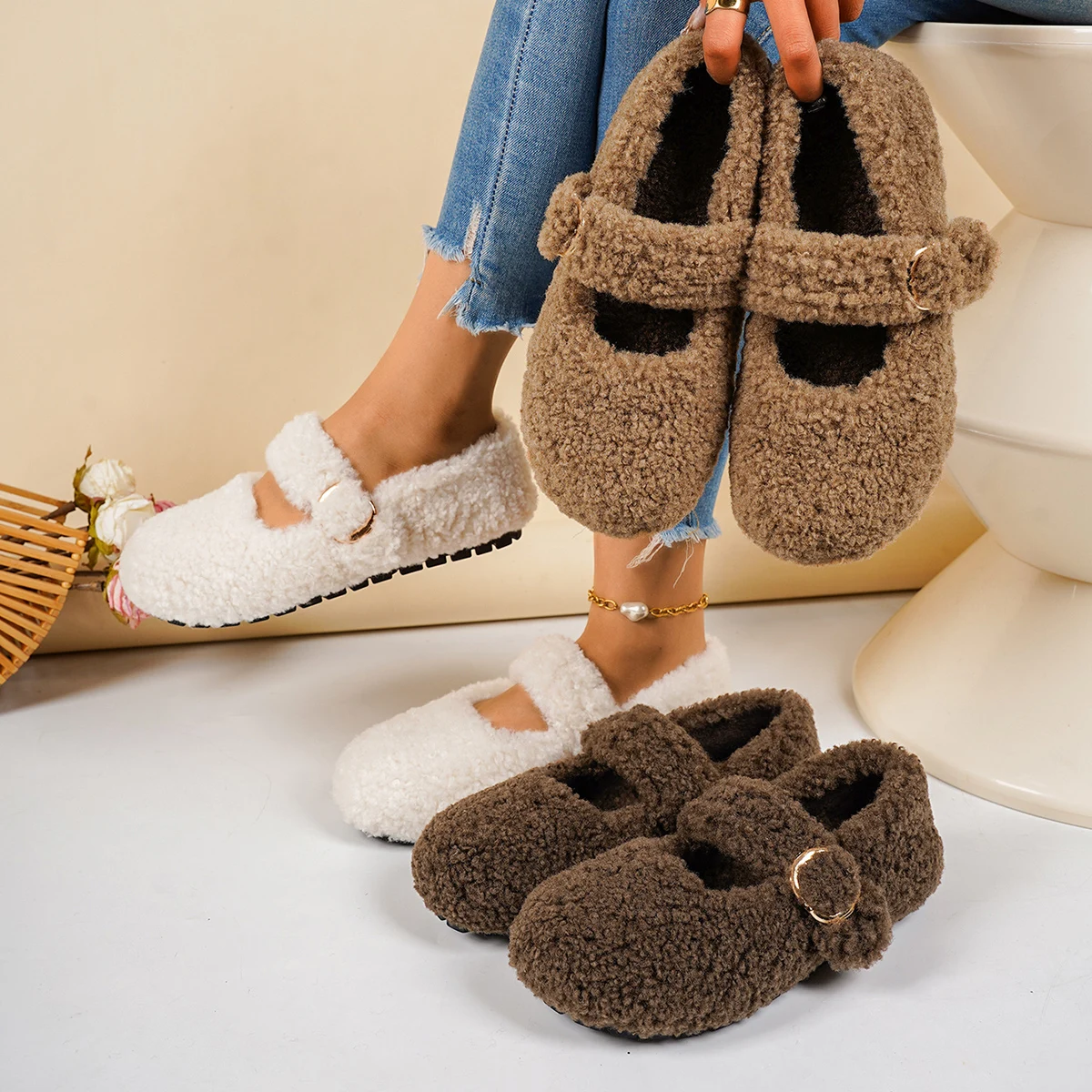 Women Snow Boots Trend Casual Lightweight Winter Warm Designer Shoes Women Anti-slip Comfortable Ankle Boots Zapatos De Mujer