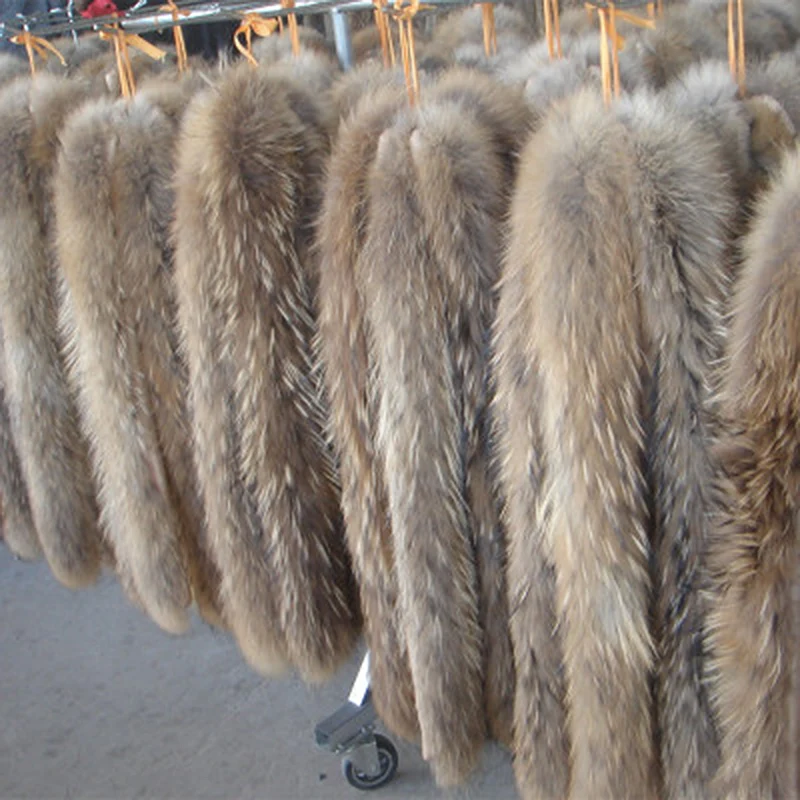 

Роскошный зимний воротник из лисьего меха, меховые шали, шарфы, декор для капюшонов пуховиков и хлопковых курток, аксессуары для шитья и рукоделия