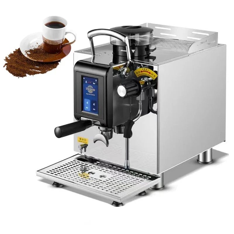 Professional Automatic Coffee Machine 20 Bar Pressure Espresso Coffee Maker 1250W Commercial Cafe Office Coffee Maker