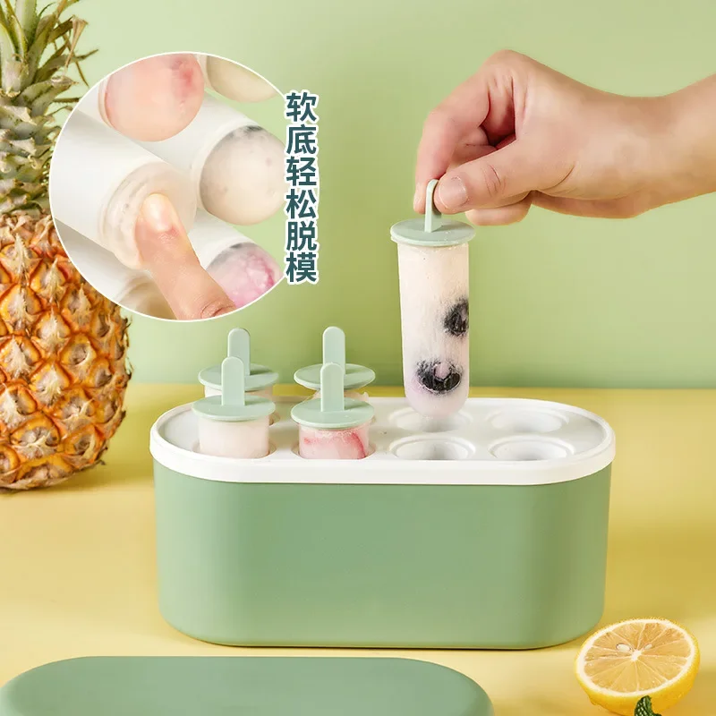 

Форма для мороженого с мягким дном, пищевая силиконовая форма для мороженого, форма для мороженого, кубик замороженного льда, летний DIY крутой напиток, желе
