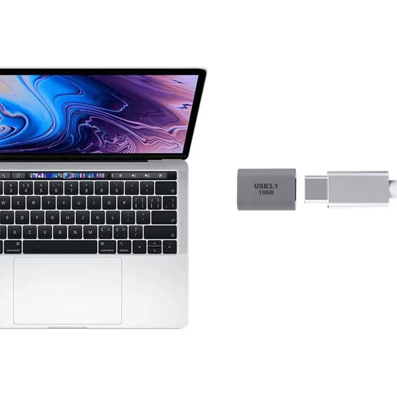 10Gbps 유형 C 어댑터 여성 USB 3.0 여성 변환기 노트북 태블릿 용 휴대용 USB-C 데이터 동기화 확장 어댑터