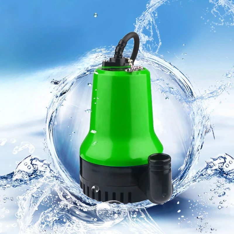 DC 12V 24V Mini Solar Water Pump Electric Portable 4500L/H Submersible Pump Aquarium Irrigation Household Pumping Pump 50w