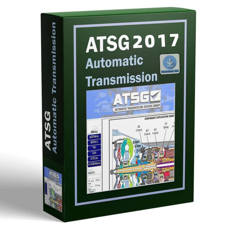 2024Best seller ATSG 2017 Automatic Transmission Maintenance Group Repair Information Car Repair Software Unit Failure Detection