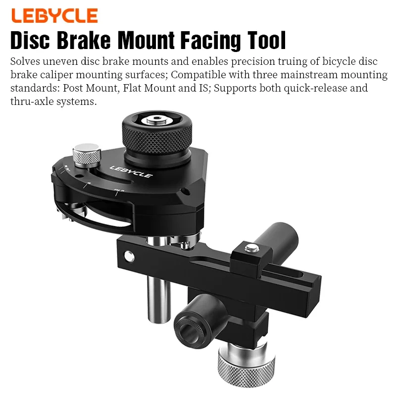 LEBYCLE Bike Disc Brake Mount Facing Tool, Brake Tab Repair Kit for MTB Road Bike