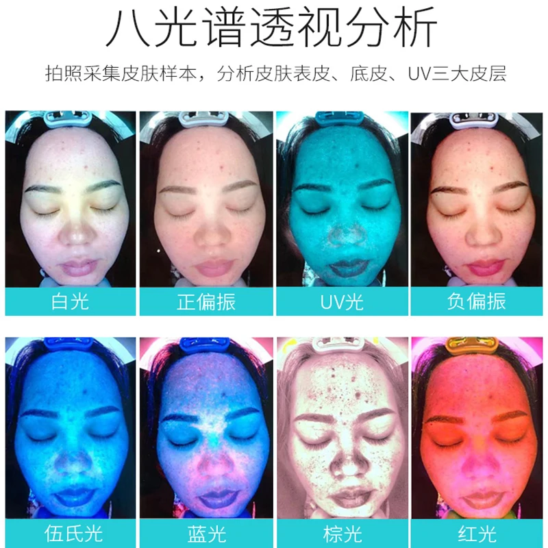 Moji Skin Analysis and Detection Instrument Korean Magic Mirror Facial Intelligent Test Skin Management Instrument