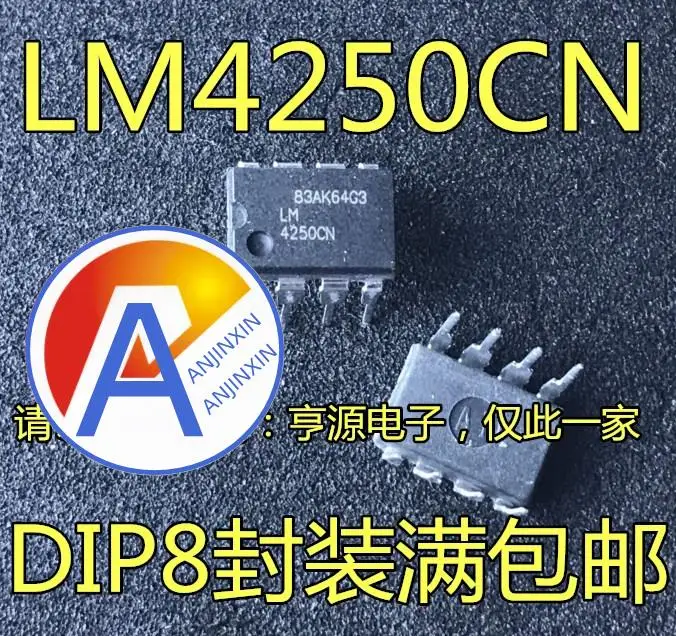 

10pcs 100% orginal new LM4250 LM4250CN LM4250N Operational Amplifier DIP-8