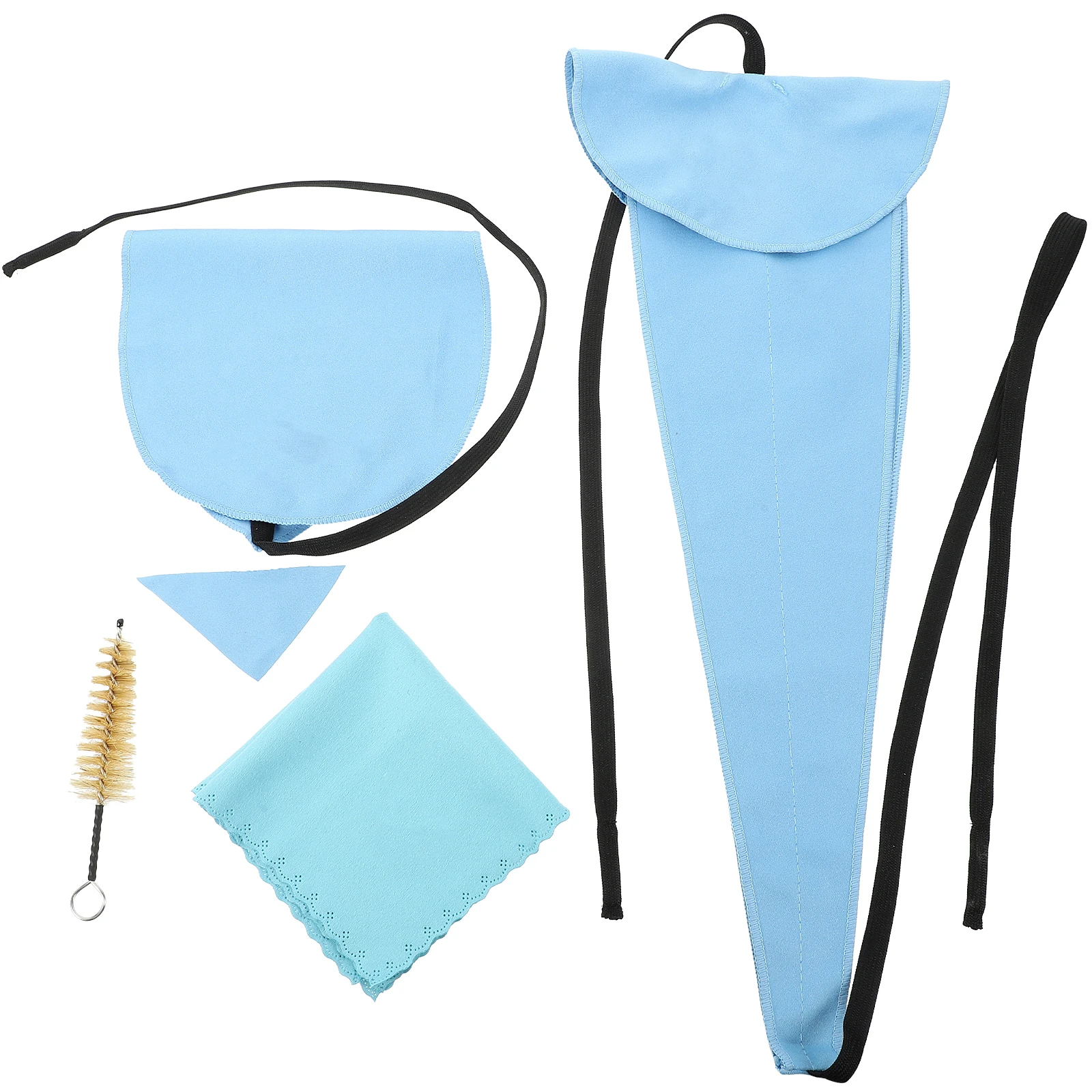 

Sax Cleaning Kit Saxophone Cork Paste Flute Polishing Cloth Instruments Musical Saxphone Care