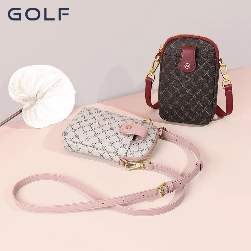 GOLF Mobile Phone Bag Women\'s Crossbody Bag  Fashion Mini Bag Summer Versatile Old Spender Pocket