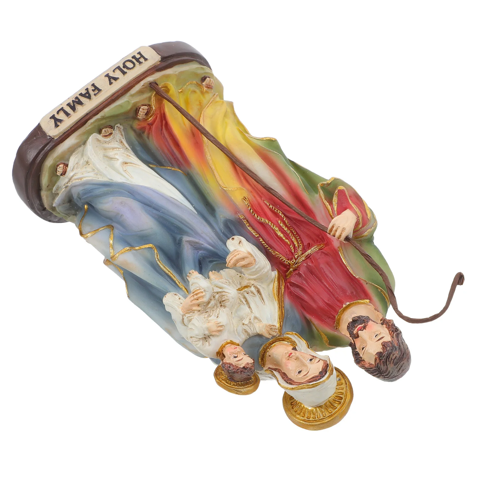 

Resin Sculpture Mary Baby Jesus Religious Decoration Home Office Living Room Tabletop Ornament