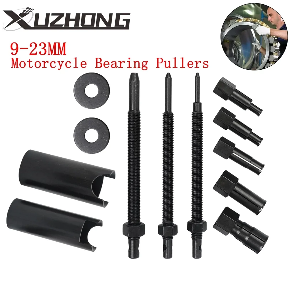 

9-23mm Motorcycle Bearing Pullers Bicycle Inner Bearing Extractor Hand Repairing Tools Wheel Gear Remover Pulling Extractor
