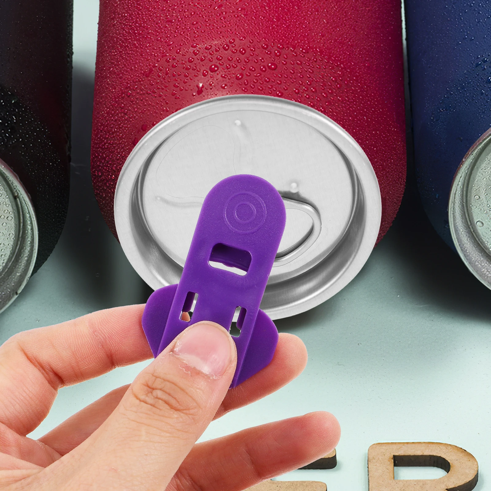 

6pcs Beverage Bottle Opener Mini Manual Plastic Can Openers For Beer Soda Drink Efficient Portable Safe Fingers Long Use
