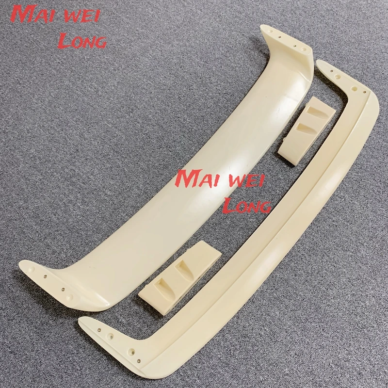 For BMW E36 M3 spoiler 1990-2000 BMW M3 series spoiler with light ABS plastic materail unpainted spoiler for BMW E36 M3 Spoiler