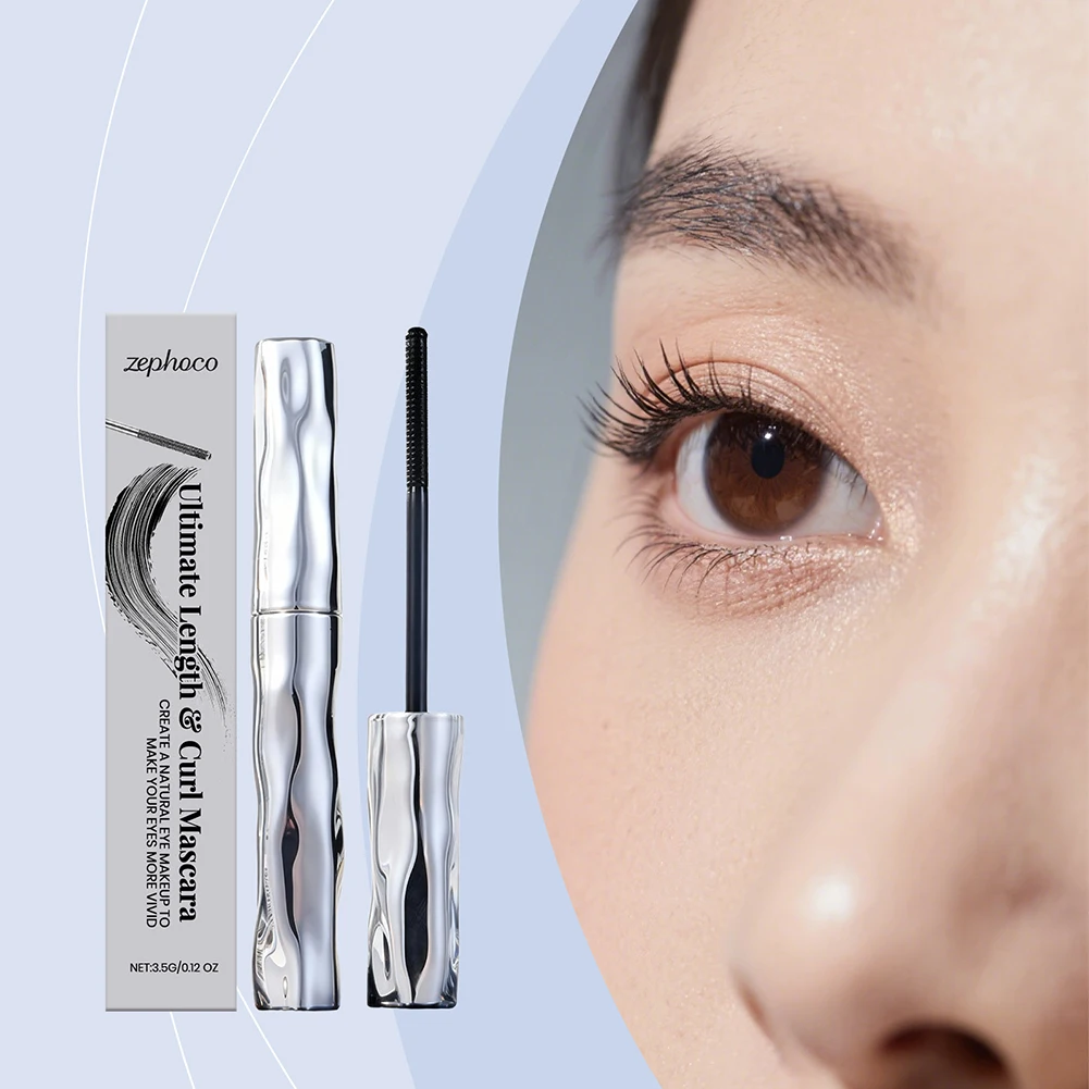 Máscara de pestañas 24H, máscara de larga duración a prueba de manchas, define una apariencia hermosa, herramientas de maquillaje para mujeres