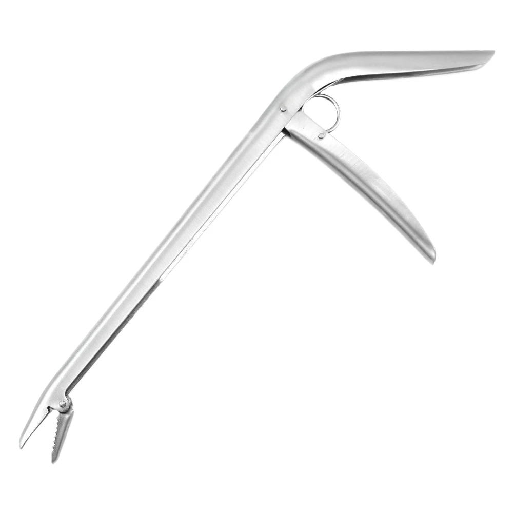 

Stainless Steel Tool Durable For Large Small Fishes Fish Mouth Pliers Fishing Lip Grip Fish Grip Holder Portable Gear