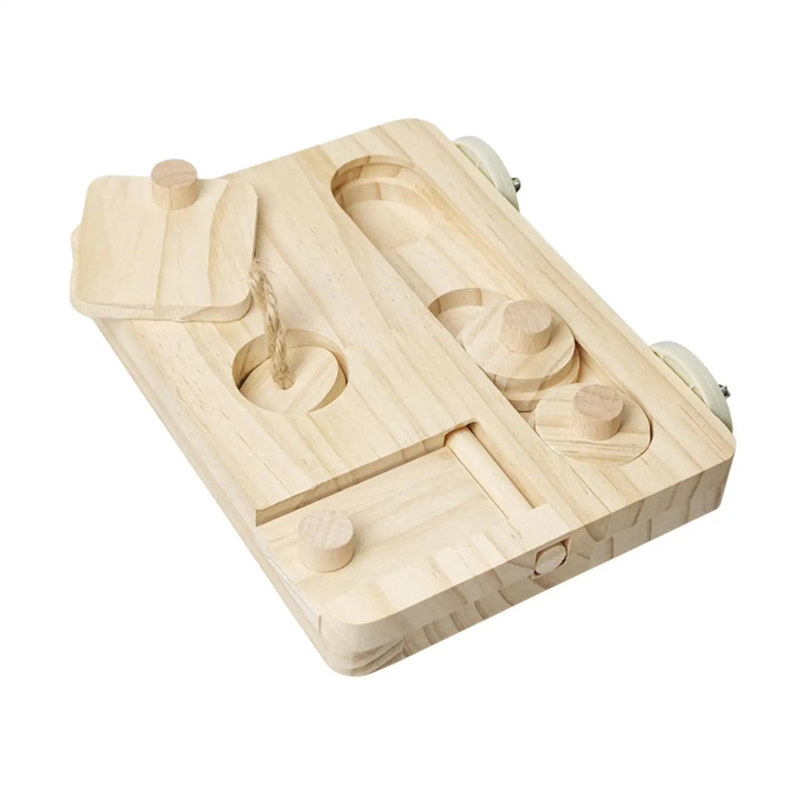 Fotografia 7: Brinquedo de Caça ao Alimento para Pássaros, Jogo de Forrageamento, Brinquedo Mental para Conures e Hamsters