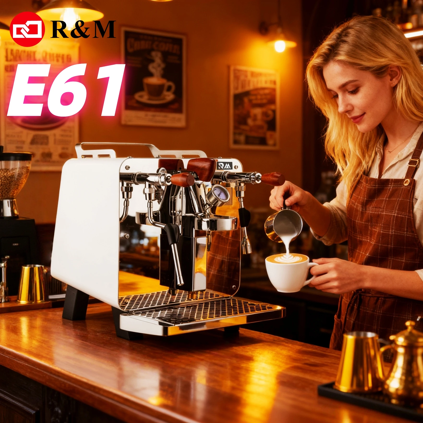 Profesjonalny ekspres do kawy – Espresso Machine 1 Group E61 recenzja i cena
