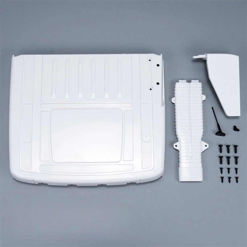 

Body Shell Low Roof Kit Cockpit Cover Accessories for 1/14 Tamiya RC Truck Trailer Tipper Volvo 56375 FH16 750 DIY Car Parts