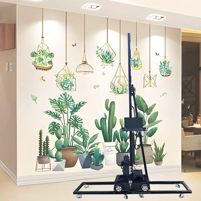 Smart Vertical Wall Printer Machine 6-14㎡/h Output with Auto Sensing Technology for Mural Printing