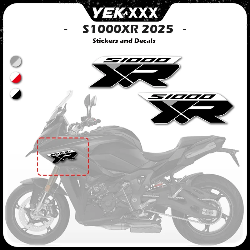

2025 For BMW S1000XR Side Decals: Left & Right Stickers for S1000 XR Fairing Shell